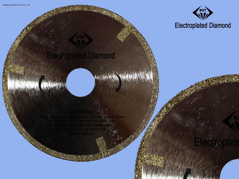 Electroplated Diamond Cutting Blade