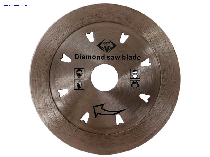 Sintered Diamond Saw Continuous Rim Blade